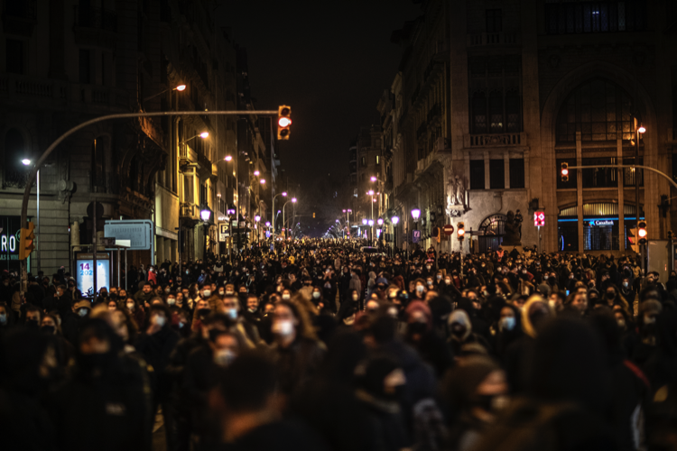 Jailed Rapper Sparks Rage And Becomes Symbol Of Free Speech