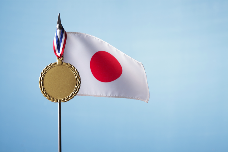 Gold Medal for Japan