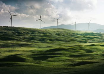 Valley of windmills