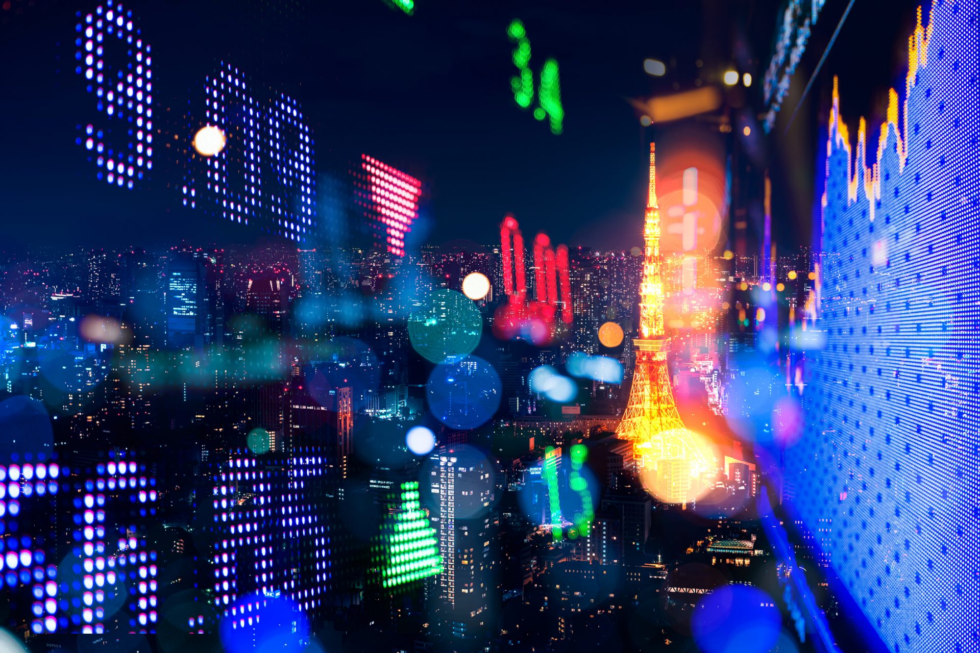 Background stock market and finance economic