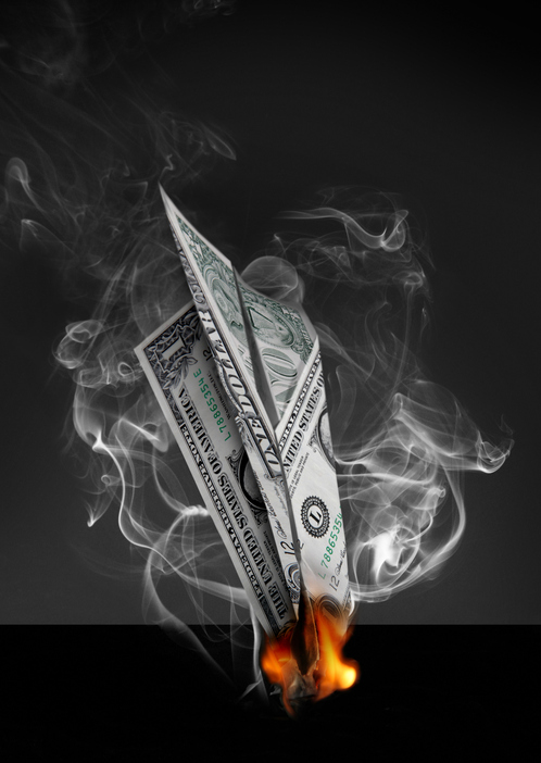 plane money to burn