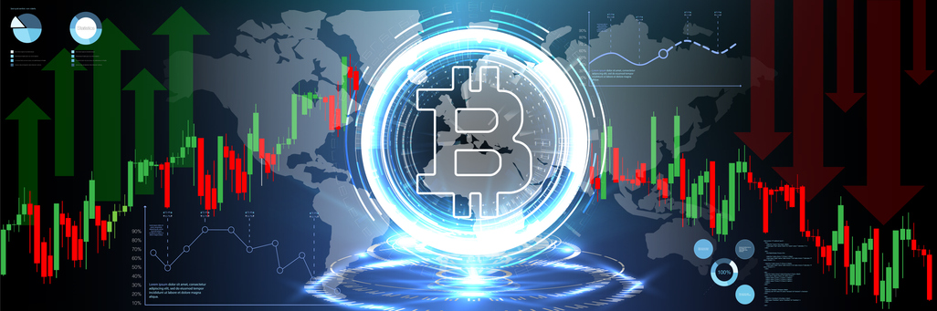 Shares fall down. Markets plunging. Economic fallout. Business and finance banner